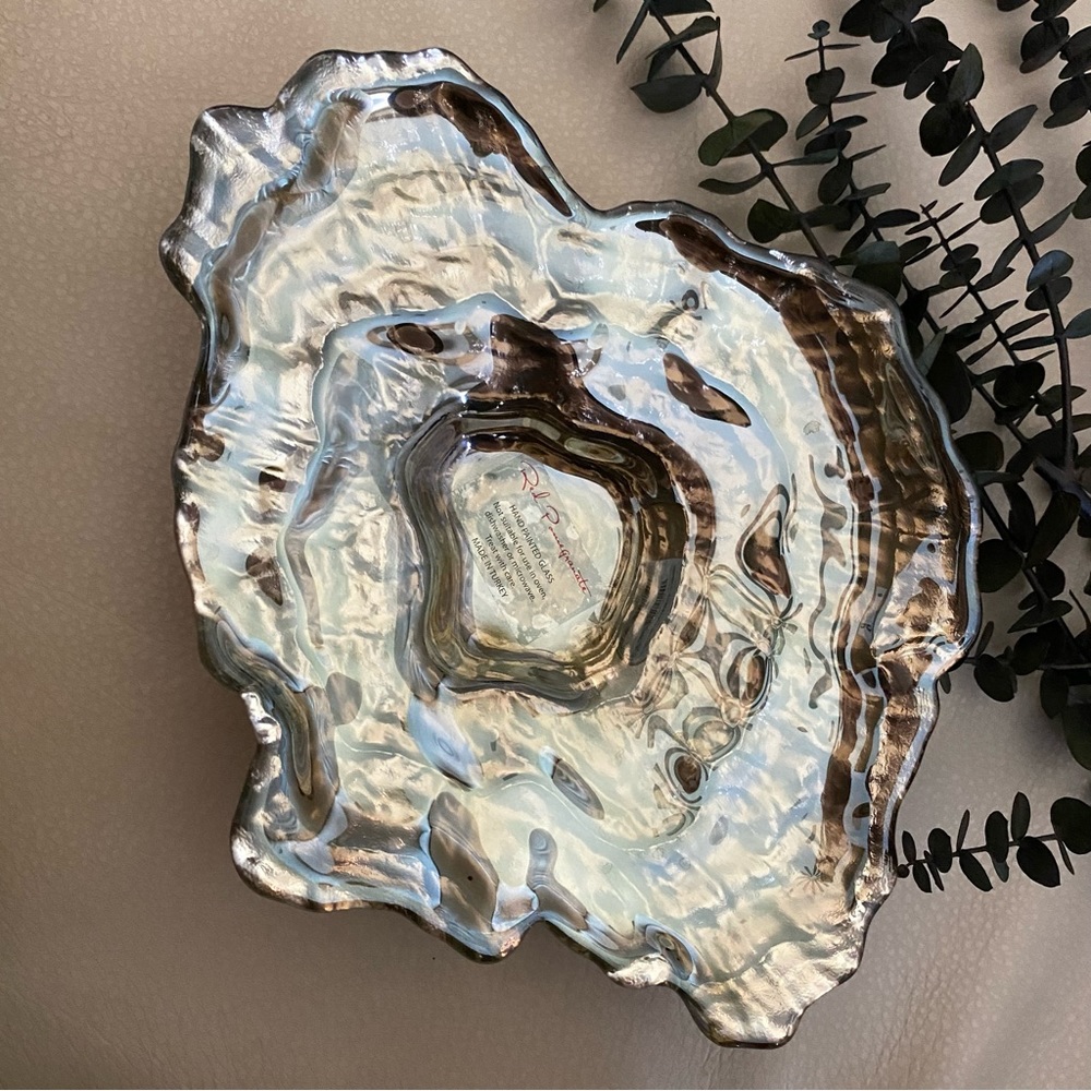 🎉HOST PICK🎉 NWT Glass Oyster Side Bowl
